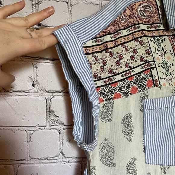 SOLD - Patchwork Tank - Picture 4 of 5